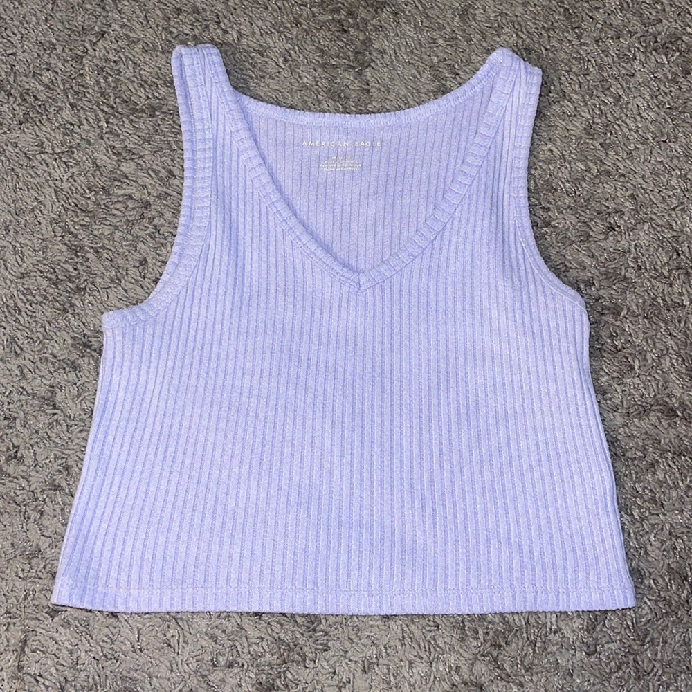 Purple Crop Top